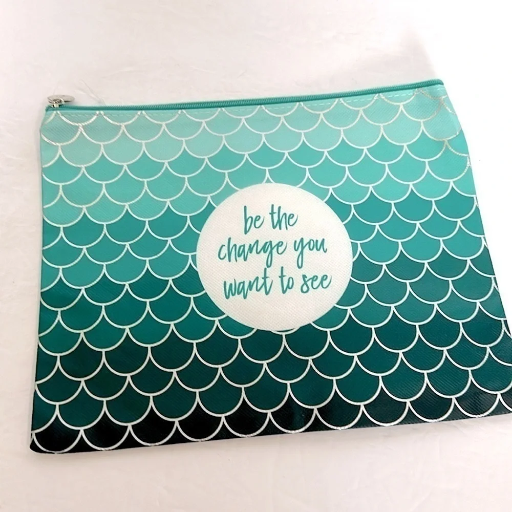 New Thrive Causemetics Cosmetic Makeup Bags Lot of 4 Inspirational Messages